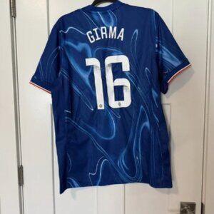 Nike Chelsea FC Girma #16 2024/25 Authentic Home Jersey New Men's Size Large